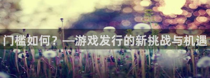亿万28官网代理注册：门槛如何？—游戏发行的新挑战与机遇